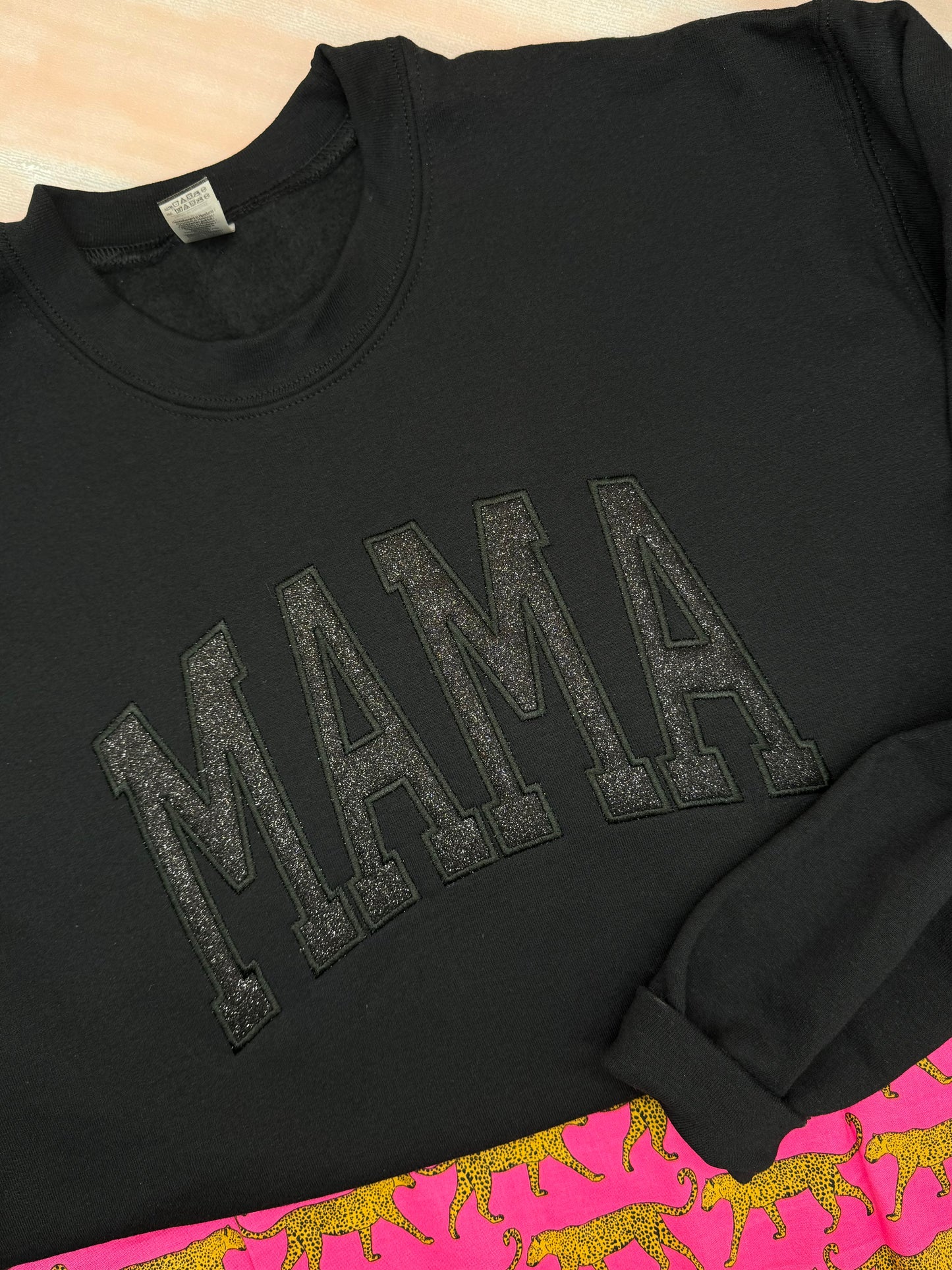 Custom Word Glitter Appliqué, Tee or Sweatshirt