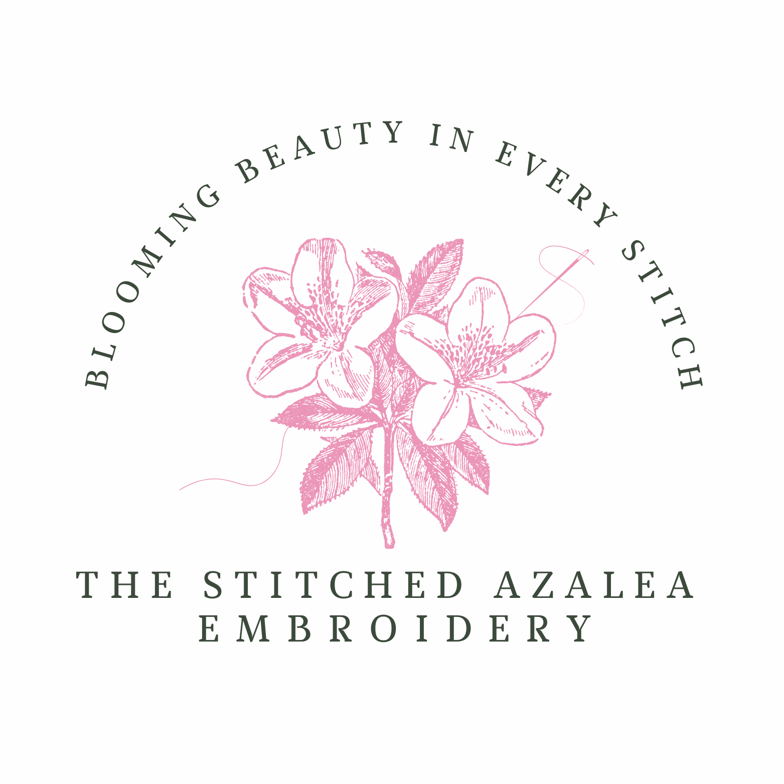 The Stitched Azalea 