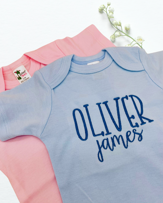 Custom Baby Name Onesie