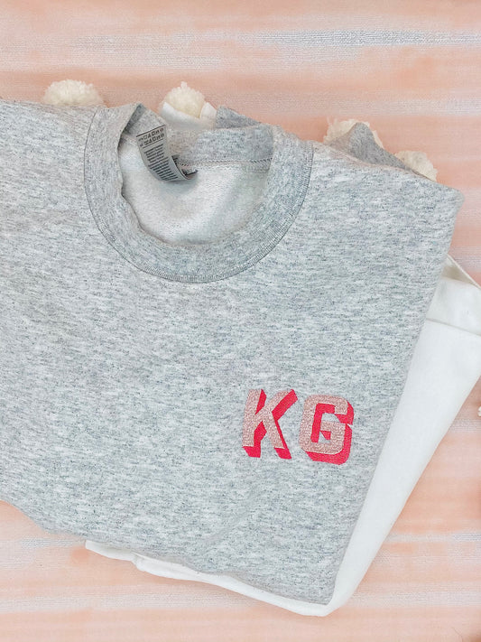 Block Monogram Sweatshirt